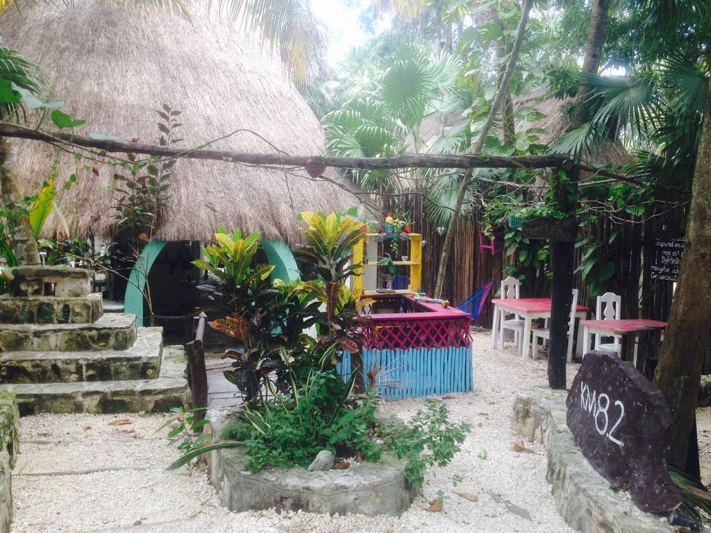 Turquesa Tulum Jungle Camping Hotell Eksteriør bilde