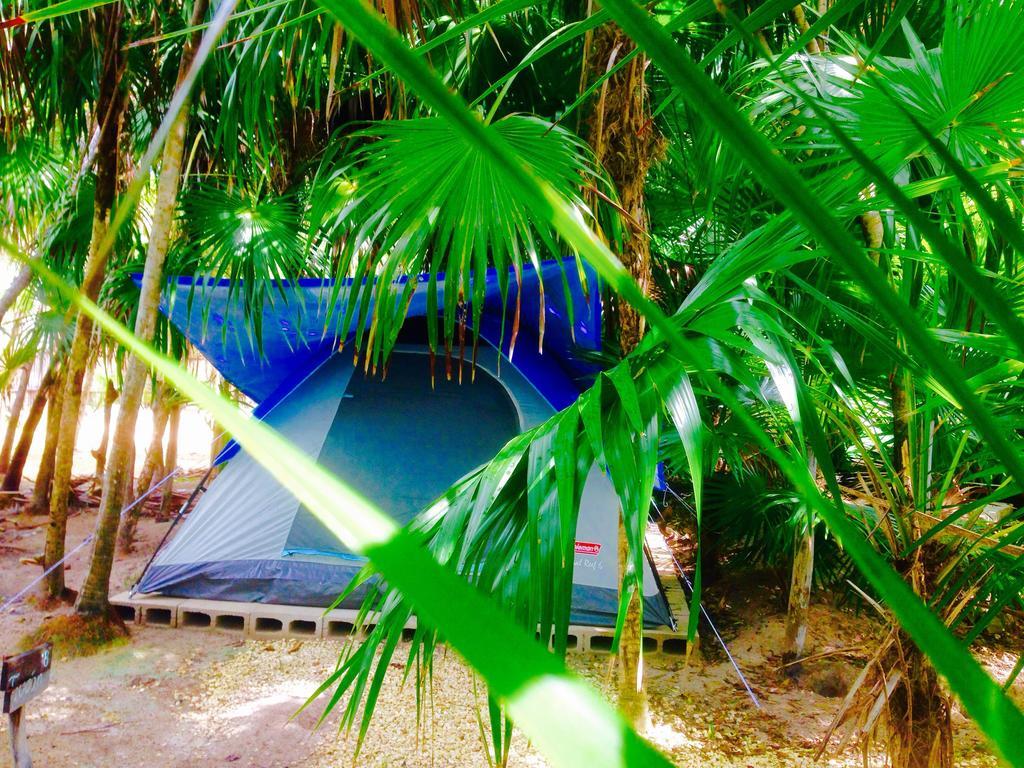 Turquesa Tulum Jungle Camping Hotell Eksteriør bilde